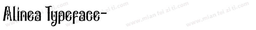 Alinea Typeface字体转换